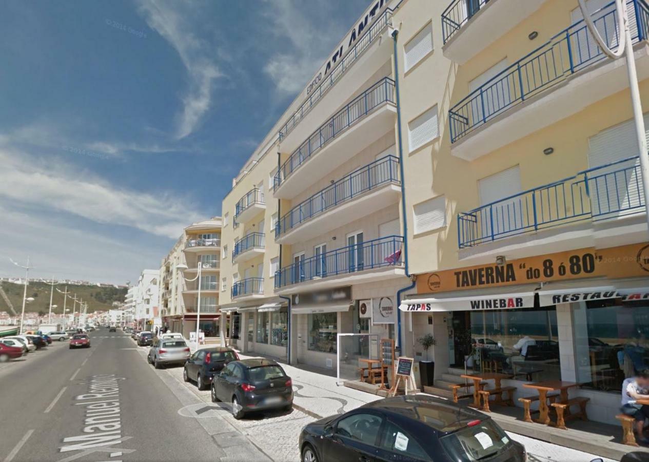Nazare apartamento em frente ao mar Nazaré Exterior foto